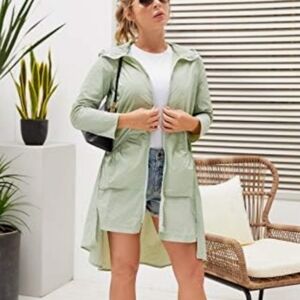 Spanye Women's Long Sleeve Lightweight Spring/Summer Hoodie Jacket - NWT